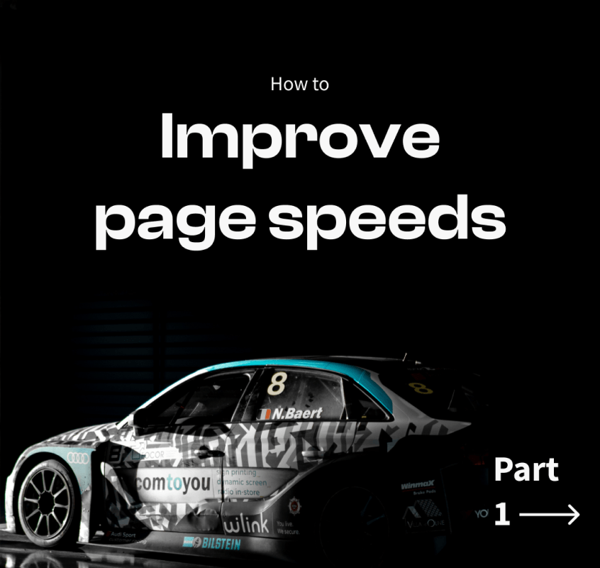 How to improve page speeds (part 1)