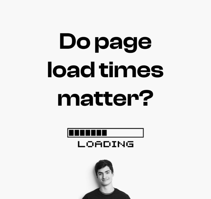 Do page load times matter?